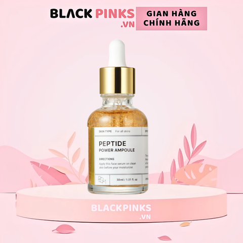 Tinh chất B.O.M Peptide Power Ampoule làm sáng và săn chắc da 30ml
