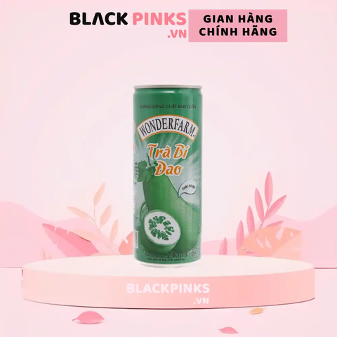 Trà bí đao Wonderfarm lon 240 ml