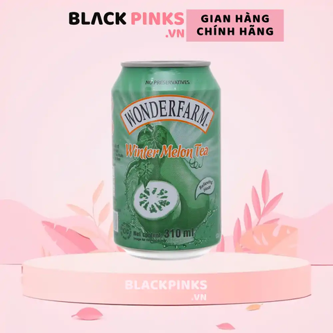 Trà bí đao Wonderfarm lon 310 ml