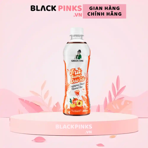 Trà Greentime hương đào sả chai 350ml
