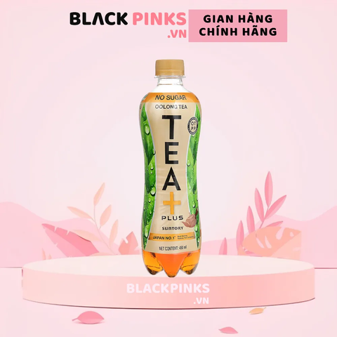 Trà ô long TEA+ Plus không đường 450ml