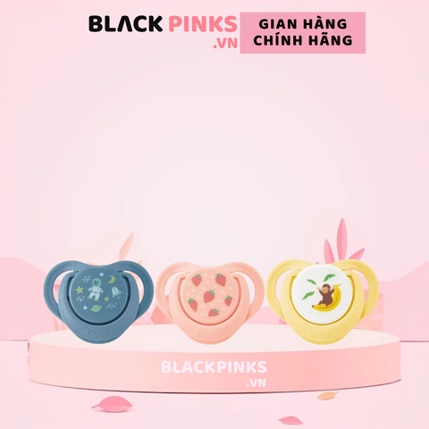 Ty ngậm Combi Sleep siêu nhẹ hoa lá/phi hành gia/khỉ con/đám mây/gấu trắng/dâu tây size S/M/L