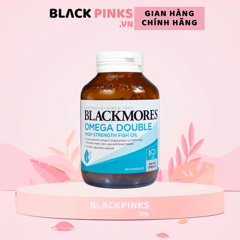 Viên uống bổ sung dầu cá Blackmores omega double high strength fish oil (90 viên)