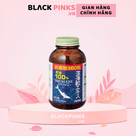 Viên uống dầu gan cá Orihiro hỗ trợ xương khớp, tim mạch 360 viên