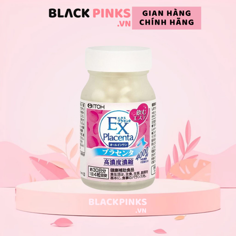 Viên uống đẹp da Naris ITOH Placenta từ nhau thai 120 Viên