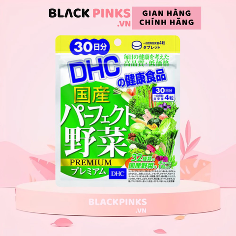 Viên uống DHC rau củ quả tổng hợp Premium 120 viên 30 ngày