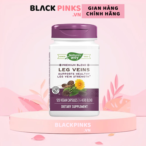 Viên uống Nature’s Way Leg Veins giảm suy giãn tĩnh mạch (60 viên)