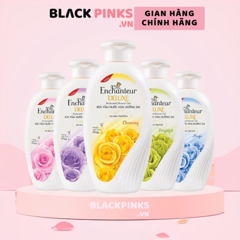 Sữa tắm hương nước hoa dưỡng da Enchanteur Charming/Magic/Romantic/Sensation/Delightful 180g