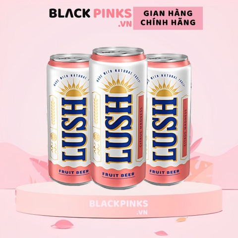 Thùng 24 lon bia Lush Citrus Madness hương bưởi hồng và vỏ cam chanh lon 330ml