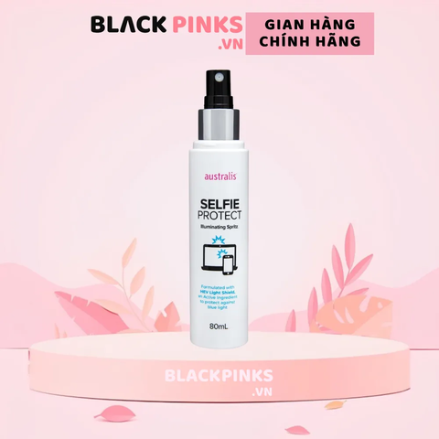 Xịt khóa makeup Australis chống tia sáng xanh 80ml