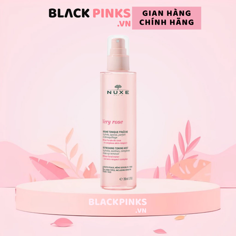 Xịt khoáng Nuxe dưỡng ẩm từ hoa hồng cho mọi loại da 200ml