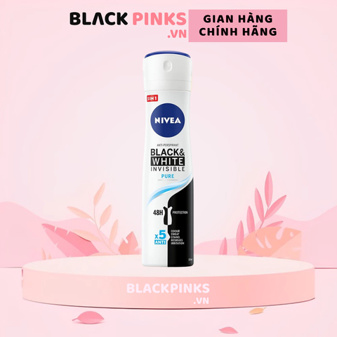 Xịt khử mùi Nivea ngăn ố vàng thanh mát dịu nhẹ 150ml