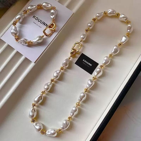 Dây Chuyền+Lắc Tay Ngọc Trai