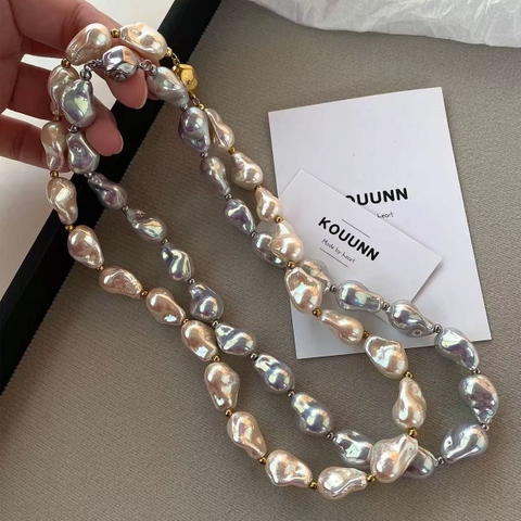 Vòng Cổ Ngọc Trai Bella Baroque Pearl