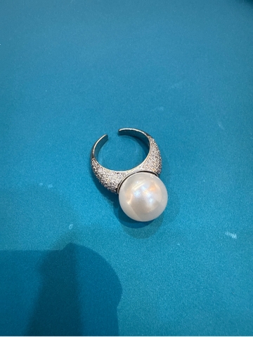 Nhẫn Ngọc Trai Đá CZ