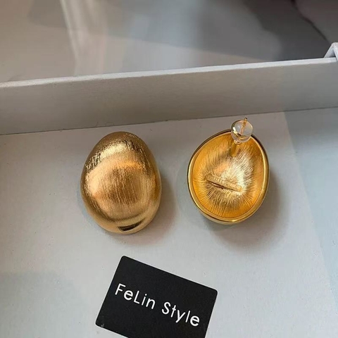 Bông Tai Mạ Vàng Felin