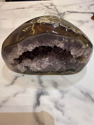 Ổ Tụ Tài Thạch Anh Tím
