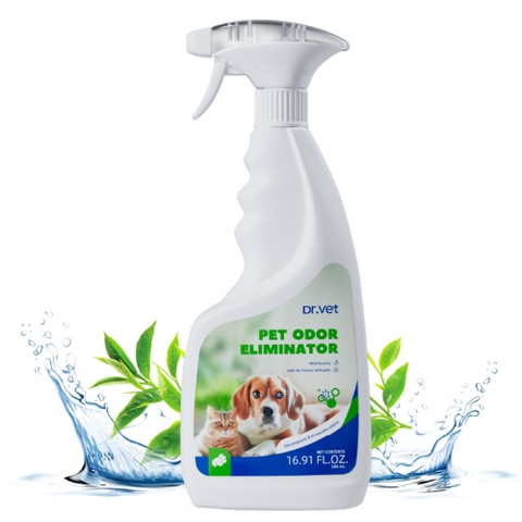 Dung dịch khử mùi hôi cho chó mèo DrVet chai 500 ml