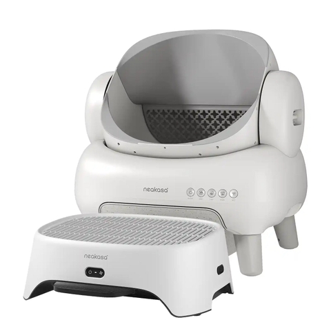 Combo Máy vệ sinh Neakasa M1 Plus Trắng - Bậc thang lọc không khí