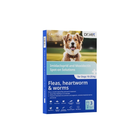 Chó 10-25kg - Ống nhỏ Gáy loại bỏ ký sinh (for Dogs) 2.5ml