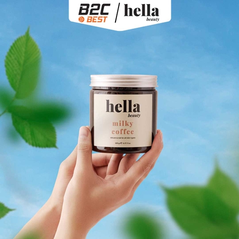 HELLA BEAUTY – TẨY TẾ BÀO DA CHẾT CÀ PHÊ & NGHỆ