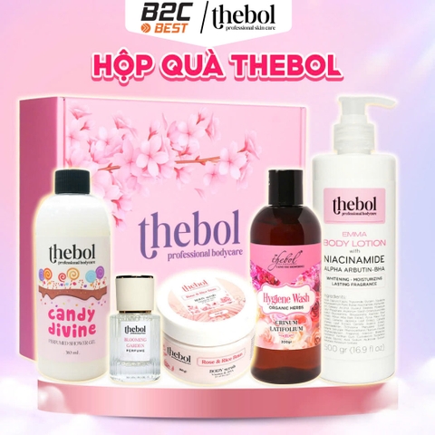 COMBO HỘP QUÀ THEBOL – 5 SẢN PHẨM CHĂM SÓC CƠ THỂ TOÀN DIỆN