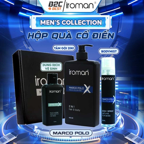 HỘP QUÀ CỔ ĐIỂN IROMAN