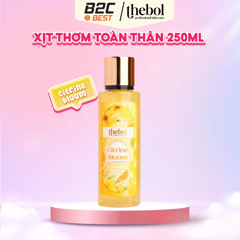 BODY MIST CITRINE BLOOM 250ML - TƯƠI MÁT, TRÀN ĐẦY NĂNG LƯỢNG