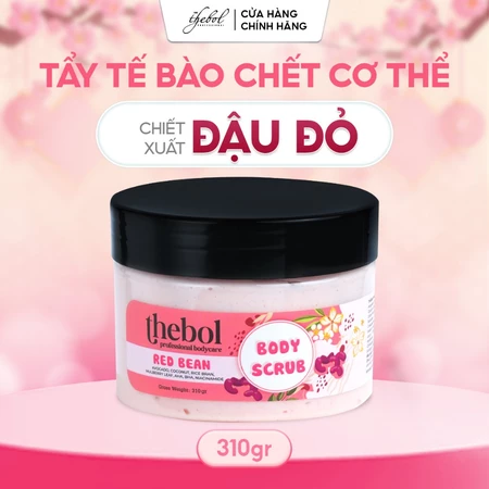 TẨY TẾ BÀO CHẾT ĐẬU ĐỎ & DÂU TẰM NIACINAMIDE THEBOL 310GR