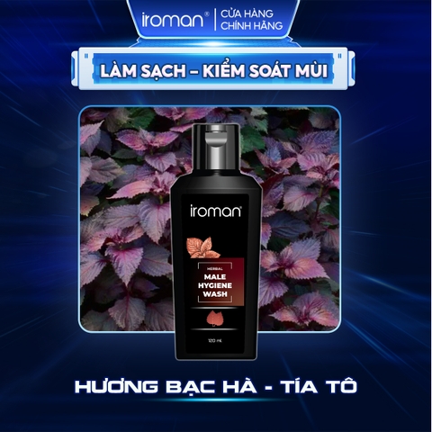 THẢO DƯỢC VỆ SINH NAM – BẠC HÀ • TÍA TÔ • DẦU DỪA • NIACINAMIDE