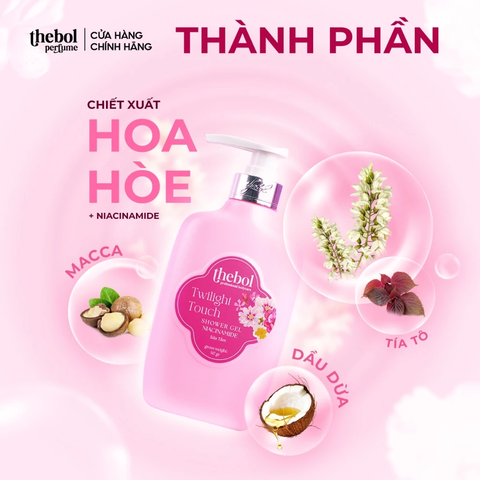 THEBOL SỮA TẮM HƯƠNG NƯỚC HOA – TWILIGHT TOUCH