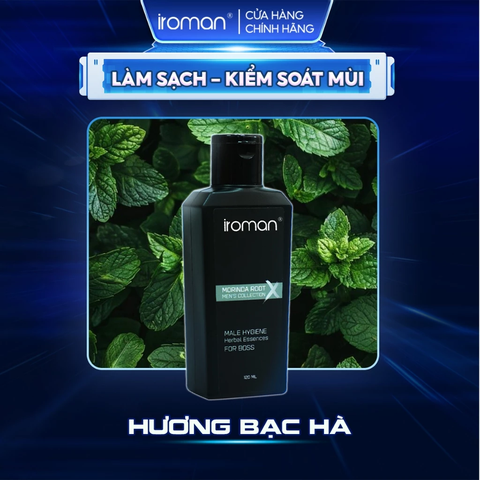 TINH CHẤT THẢO DƯỢC VỆ SINH NAM IROMAN 120G