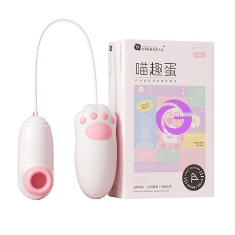 Trứng Rung MizzZee Mèo Con Hút Và Rung