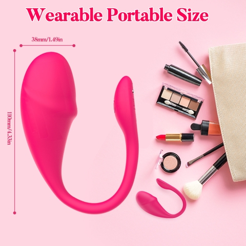 Trứng rung IRIS không dây điều khiển qua ứng dụng