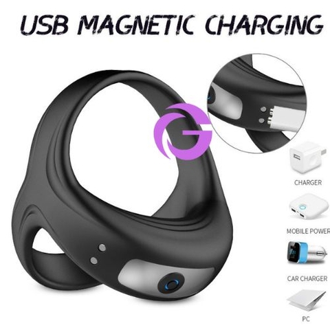 Vòng đeo dương vật 10 chức năng rung CHEVEN cao cấp