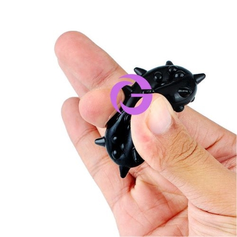 Vòng đeo dương vật silicone có gai