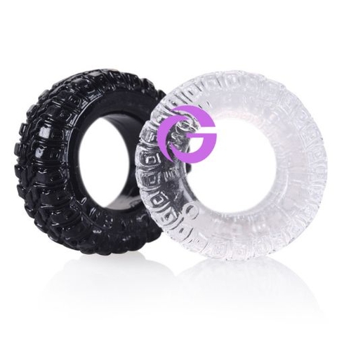 Vòng đeo cậu nhỏ silicon Rally Tire bộ 2 vòng