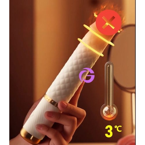 Dương vật giả Roselex rung thụt có đế gắn tường