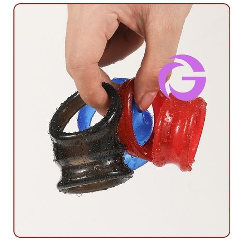 Cockring 2 vòng đôi silicon