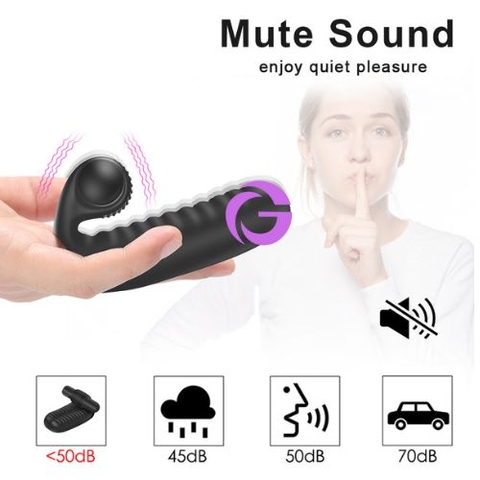 Trứng rung tình yêu ngón tay cao cấp