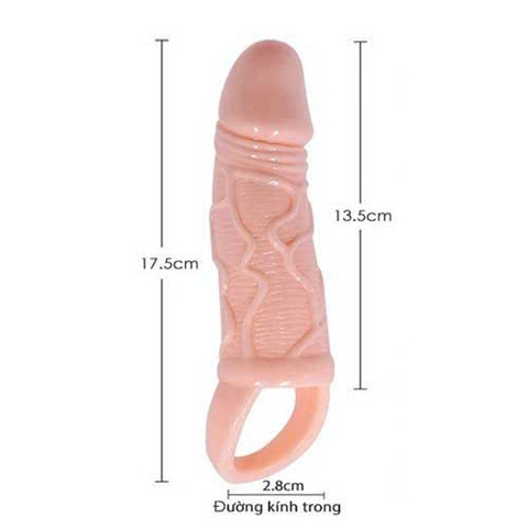 Bao đôn dên Pretty Love 6.9 inch rung đầu có quai đeo