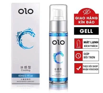 Gel bôi trơn tinh chất bạc hà Olo Cooling 60ml