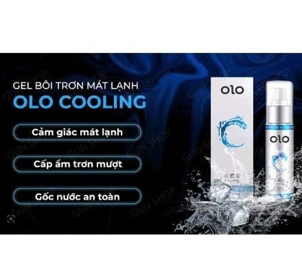 Gel bôi trơn tinh chất bạc hà Olo Cooling 60ml