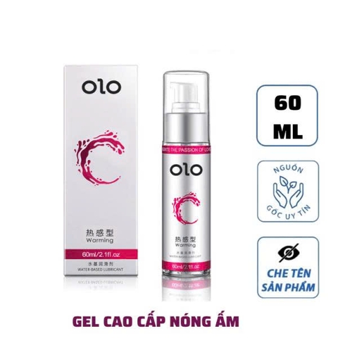 Gel bôi trơn Olo Warming 60ml ấm nóng