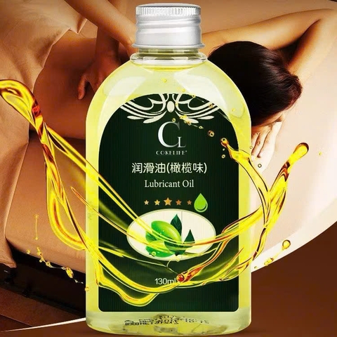 Dầu Oliu Cokelife bôi trơn và massage toàn thân 130ml