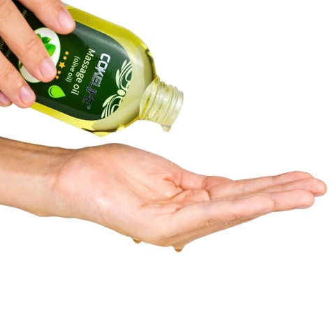 Dầu Oliu Cokelife bôi trơn và massage toàn thân 130ml