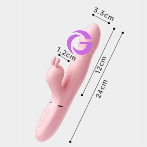 Gậy Rung MizzZee Co Giãn Rung Thụt Hút