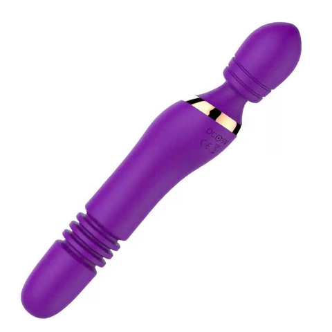 Máy Massage Điểm G Kèm Dương Vật Giả Thụt Phát Nhiệt