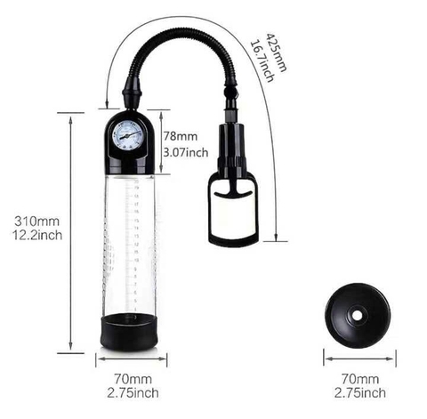 Máy tập cậu nhỏ bằng tay Penis pump MEN
