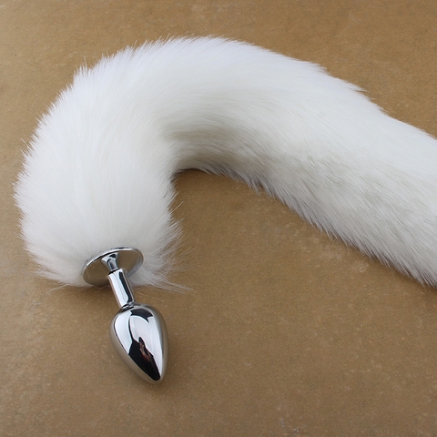 Plug inox kèm đuôi cáo size nhỏ